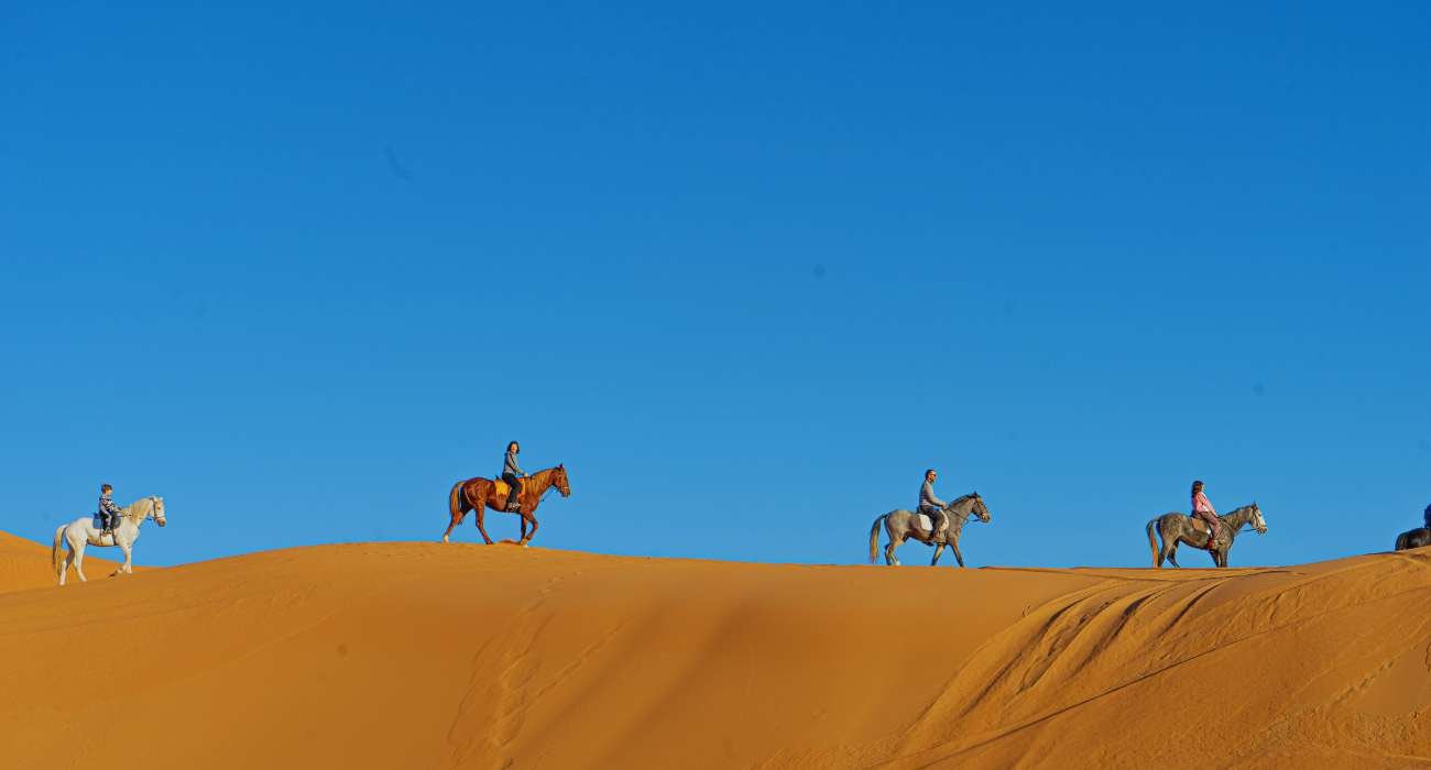 horse ride in merzouga