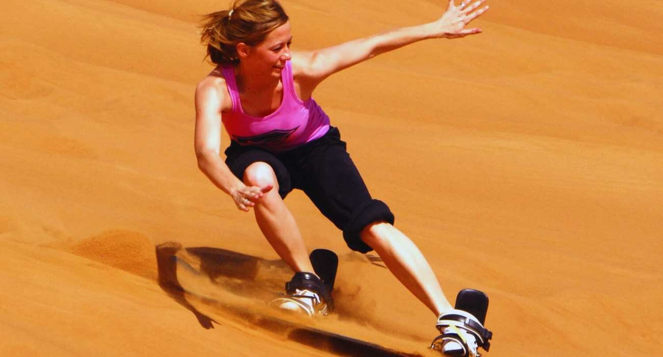 sandboarding in merzouga