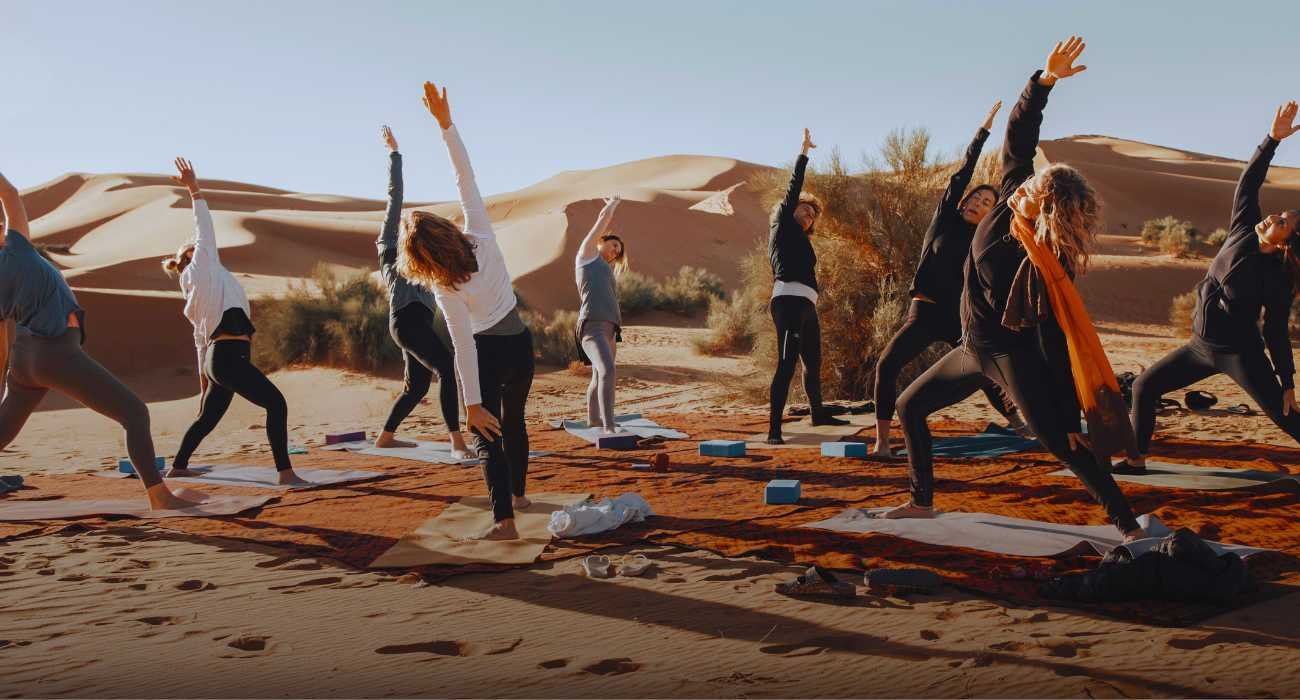 yoga in merzouga