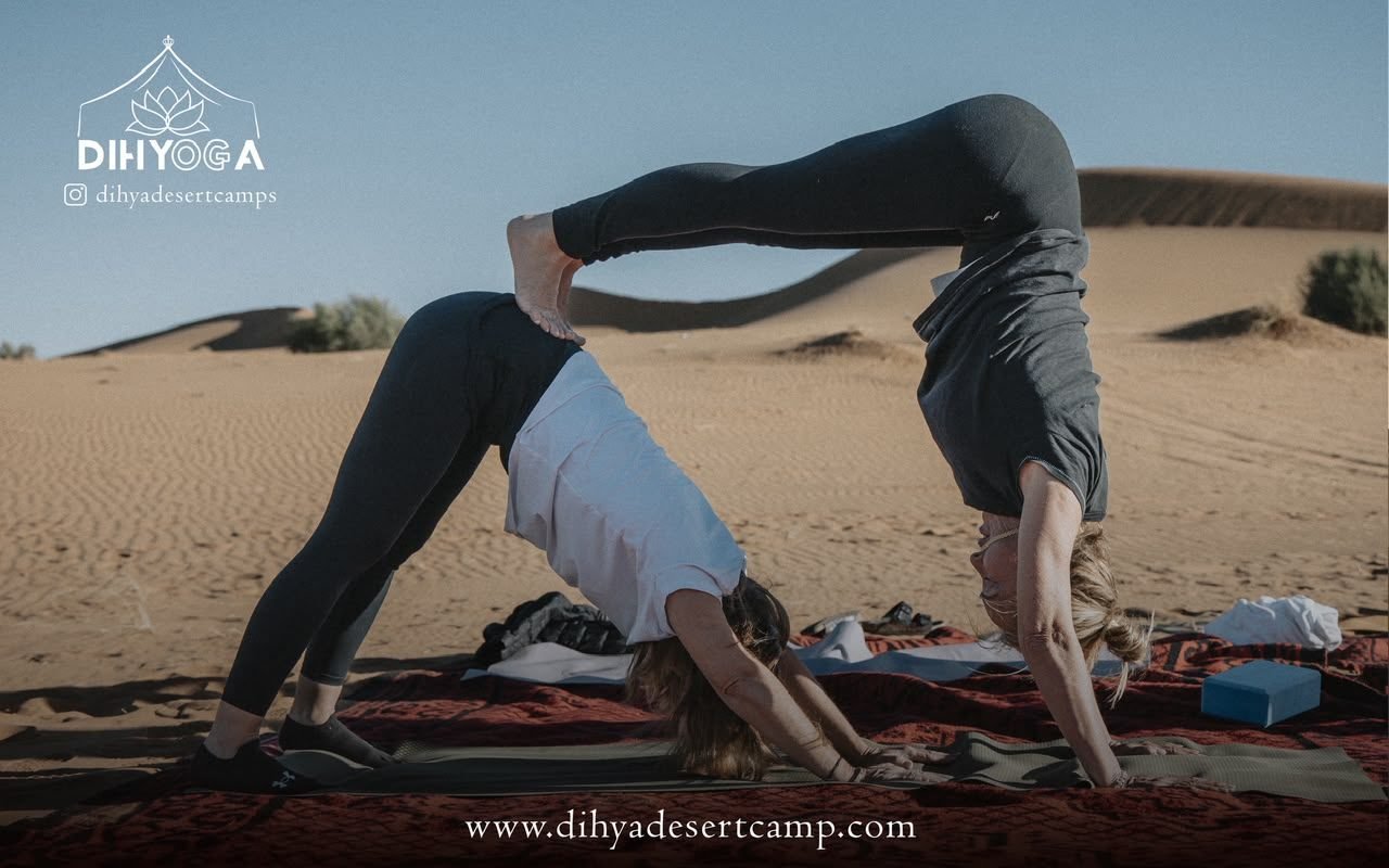 Yoga retreat in the Sahara at Dihya Desert Camp