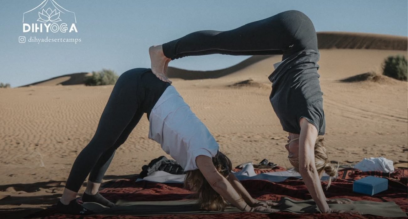 Yoga retreat in the Sahara at Dihya Desert Camp